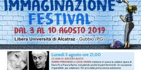 Mario Pirovano in Mistero Buffo al Festival dell’Immaginazione di Alcatraz