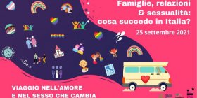 Amore, sesso, relazioni. Cosa sta succedendo in Italia? Ne parliamo il 25 settembre