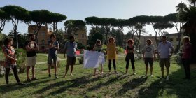 Solidarietà allo spazio sociale romano Ex Lavanderia