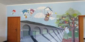 Inaugurato il murales realizzato dagli studenti dell’Istituto Comprensivo di Sarconi