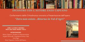 Proclamazione a cittadino onorario del dottor Vincenzo Capuano, autore del volume “Zero …