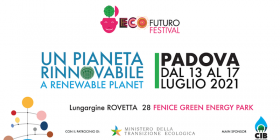 Ecofuturo Festival 2021, a Padova dal 13 al 17 luglio